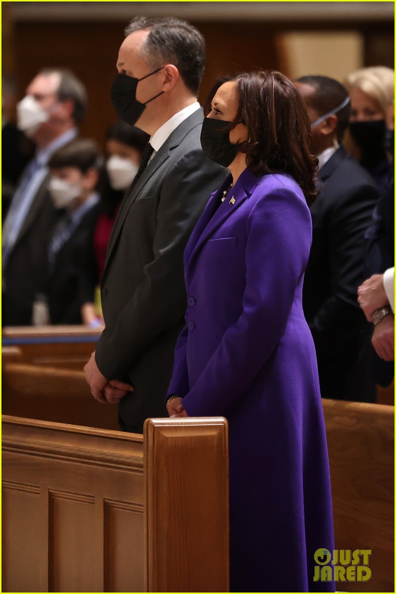 President Elect Joe Biden & Vice President Elect Kamala Harris Attend Church on Inauguration Day Morning