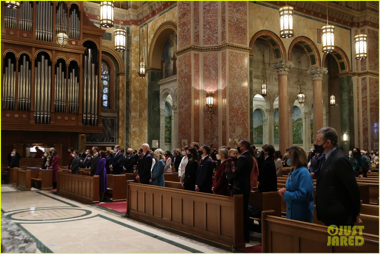 President Elect Joe Biden & Vice President Elect Kamala Harris Attend Church on Inauguration Day Morning