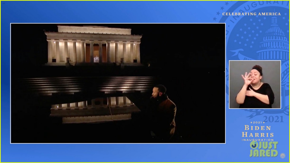 John Legend Gives Powerful Cover of 'Feeling Good' at 'Celebrating America' Event - Watch!