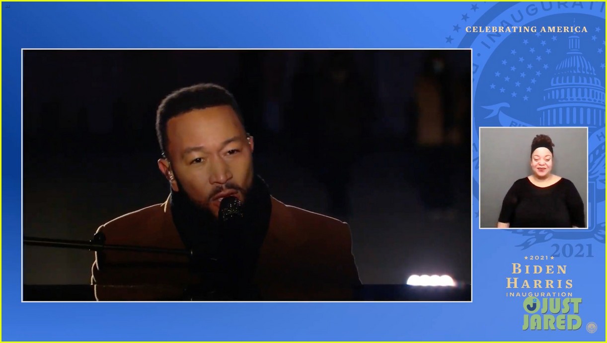 John Legend Gives Powerful Cover of 'Feeling Good' at 'Celebrating America' Event - Watch!