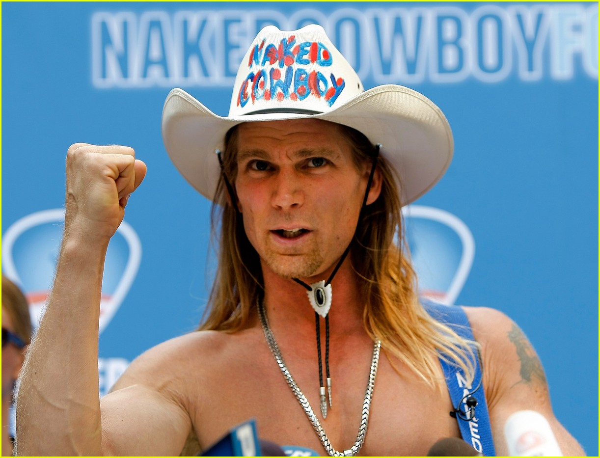 Naked Cowboy Arrested While Panhandling in Florida, Mug Shot Released