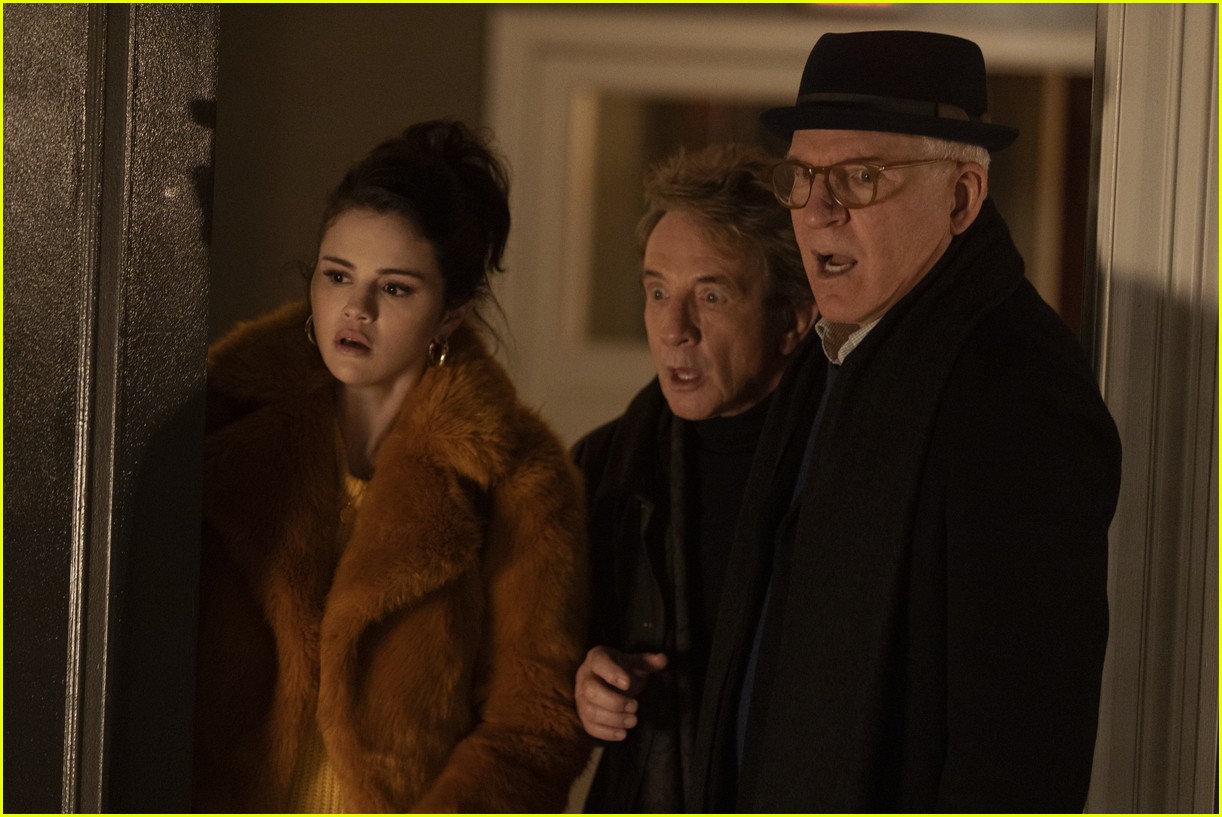 Selena Gomez, Steve Martin, & Martin Short in 'Only Murders in the Building' - First Look Pics!