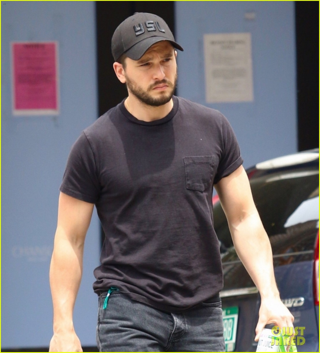 Kit Harington Spotted in New York While Wife Rose Leslie Films New Series There!
