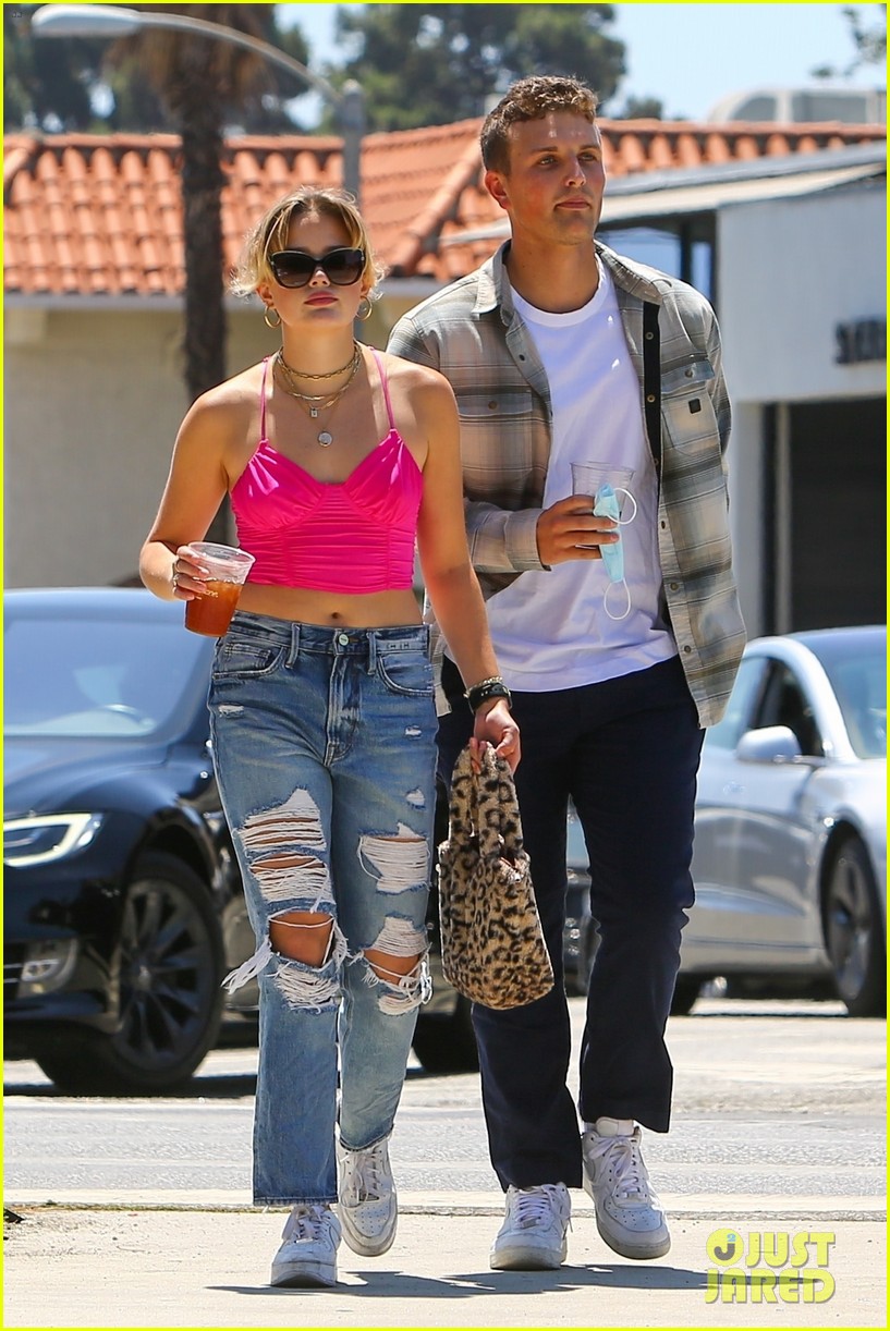 Ava Phillippe Channels Elle Woods While Stepping Out with Boyfriend Owen Mahoney