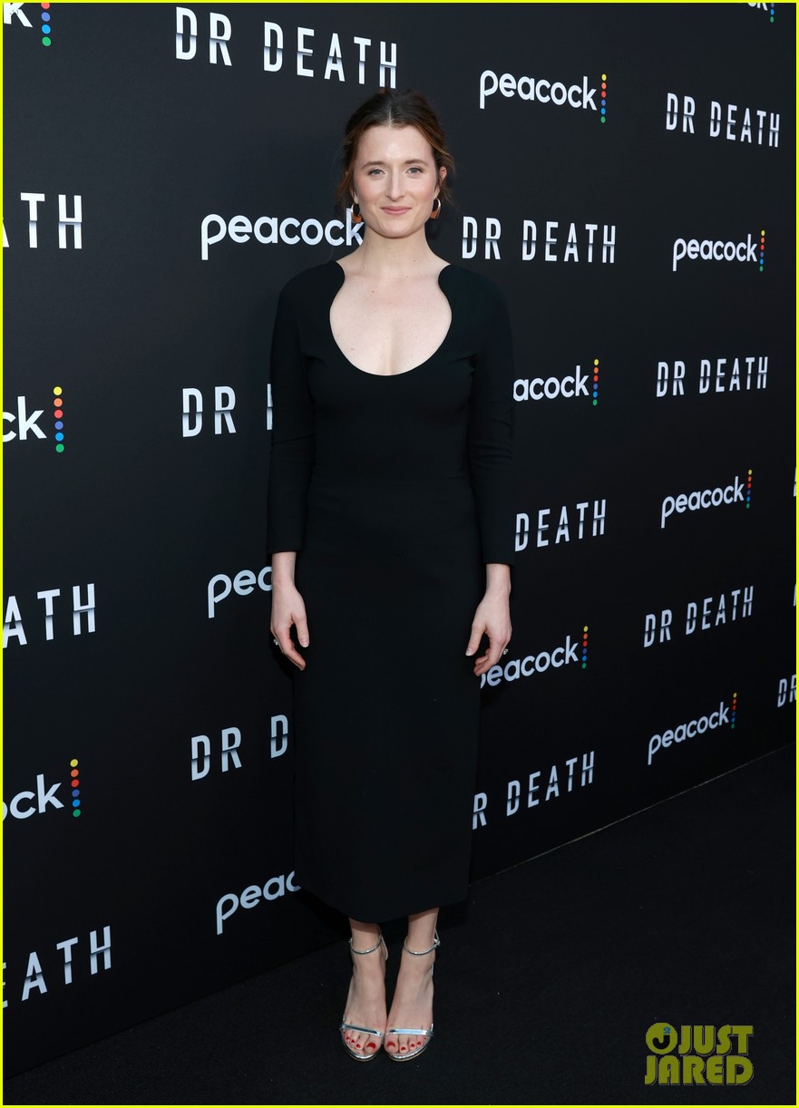 Joshua Jackson, Grace Gummer, & Christian Slater Buddy Up at 'Dr. Death' Premiere