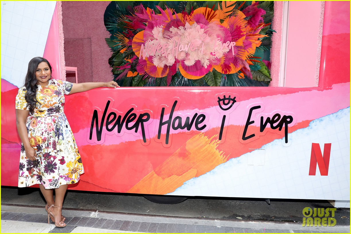 Mindy Kaling & Maitreyi Ramakrishnan Celebrate the Release of 'Never Have I Ever' Season Two