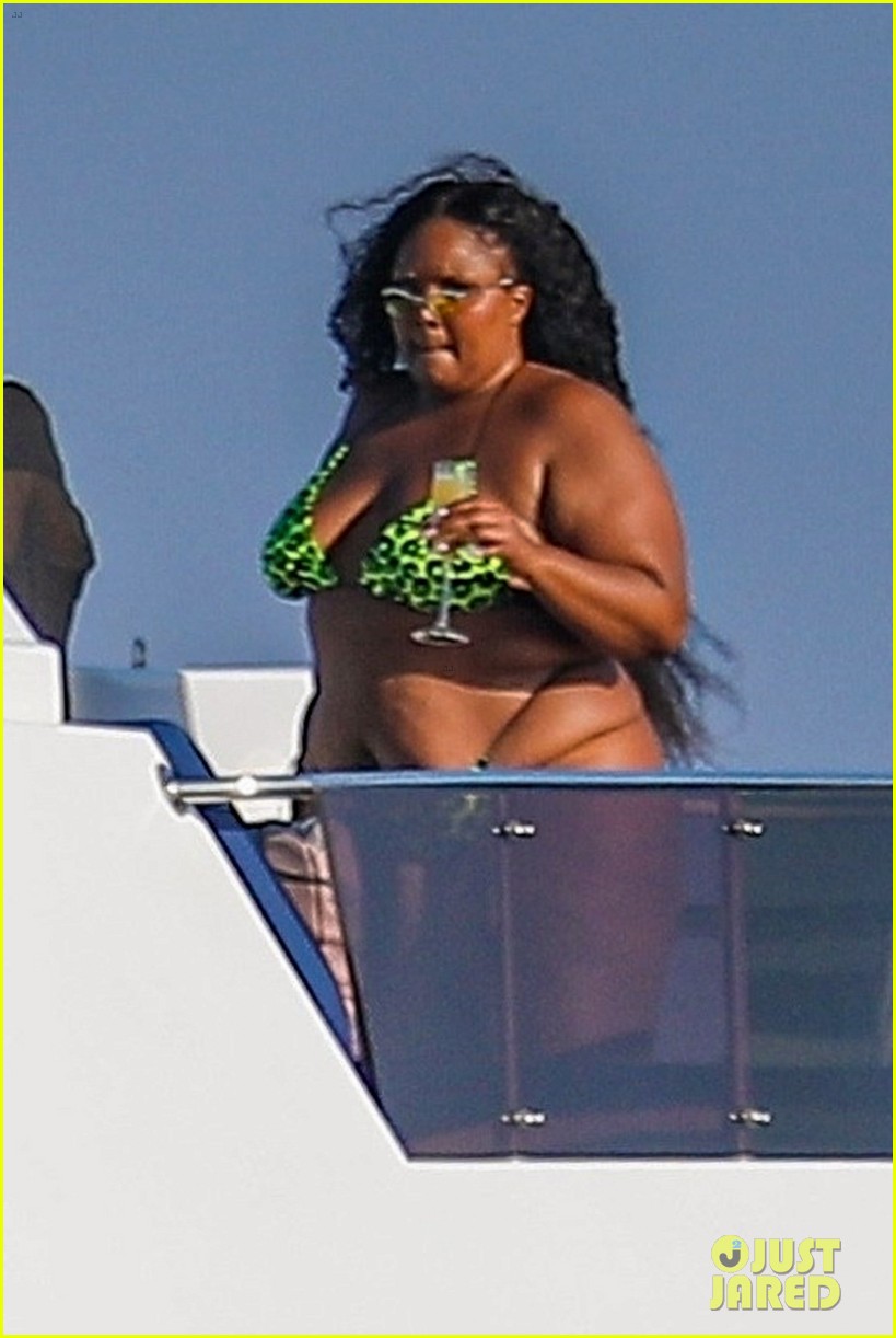 Lizzo Says Her Bikini Strings Got Lost During Fourth of July Party
