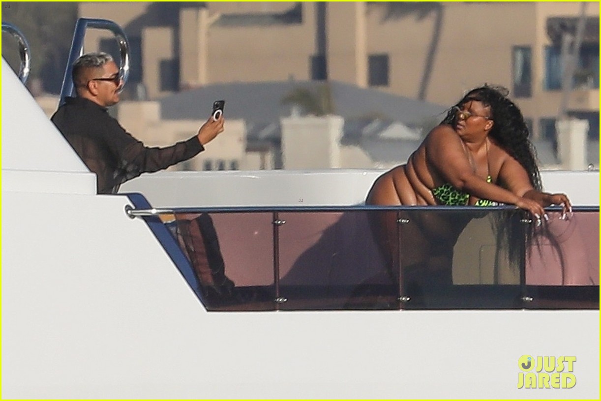 Lizzo Says Her Bikini Strings Got Lost During Fourth of July Party