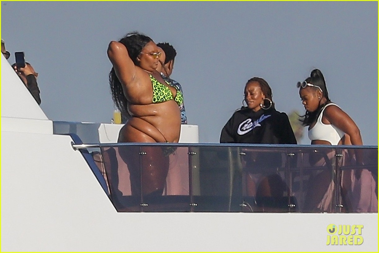 Lizzo Says Her Bikini Strings Got Lost During Fourth of July Party