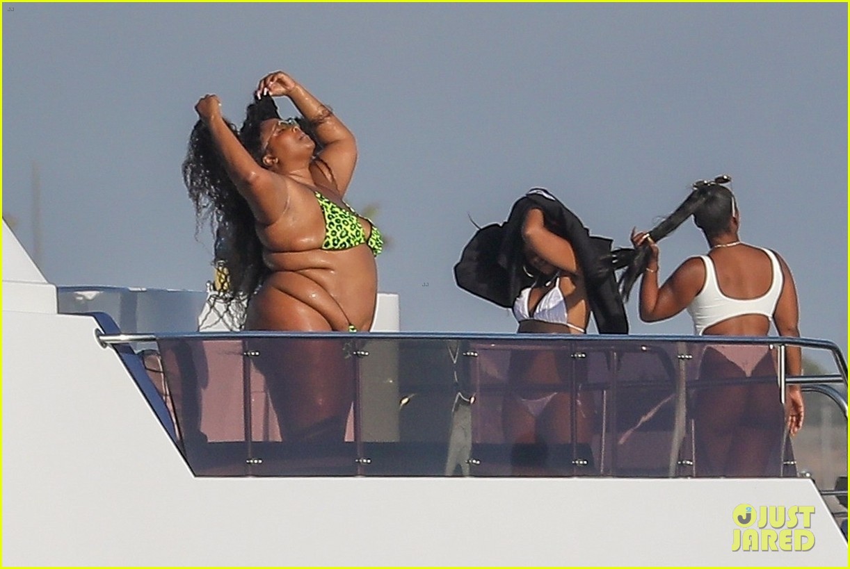 Lizzo Says Her Bikini Strings Got Lost During Fourth of July Party