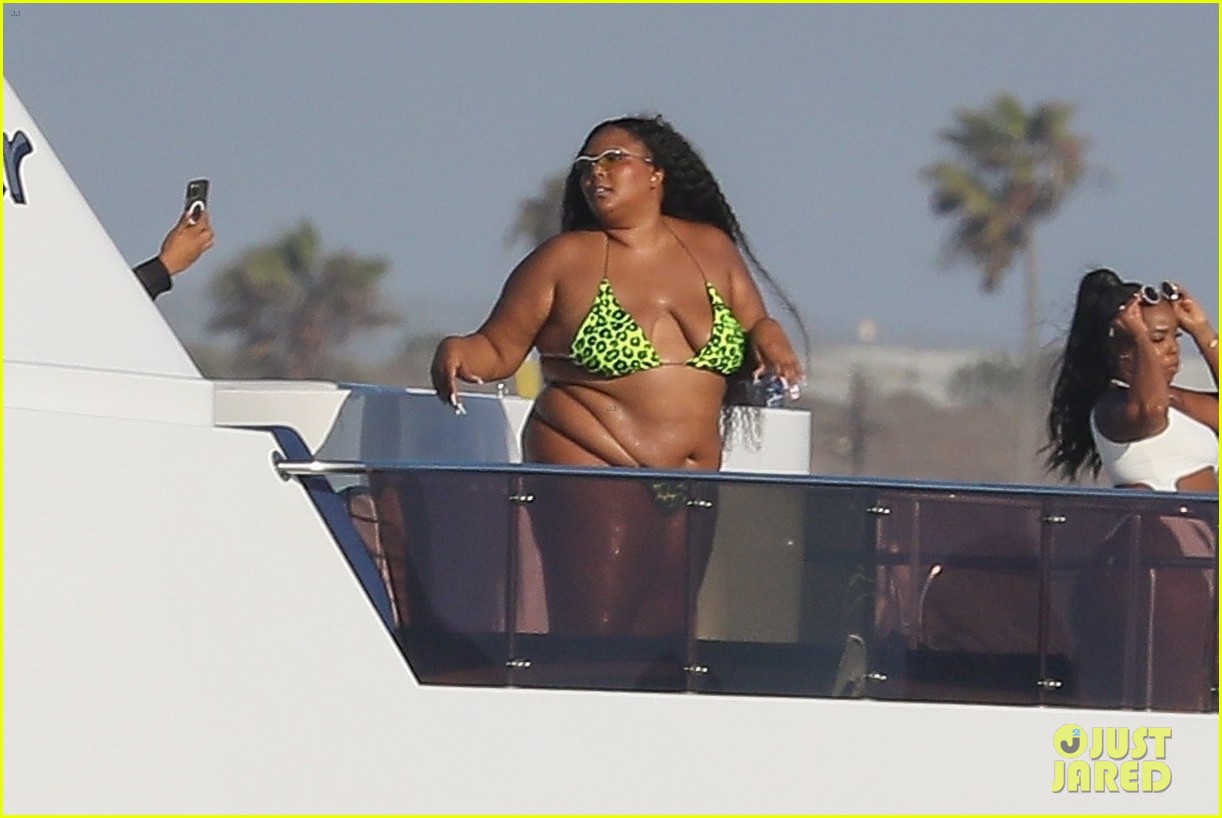Lizzo Says Her Bikini Strings Got Lost During Fourth of July Party