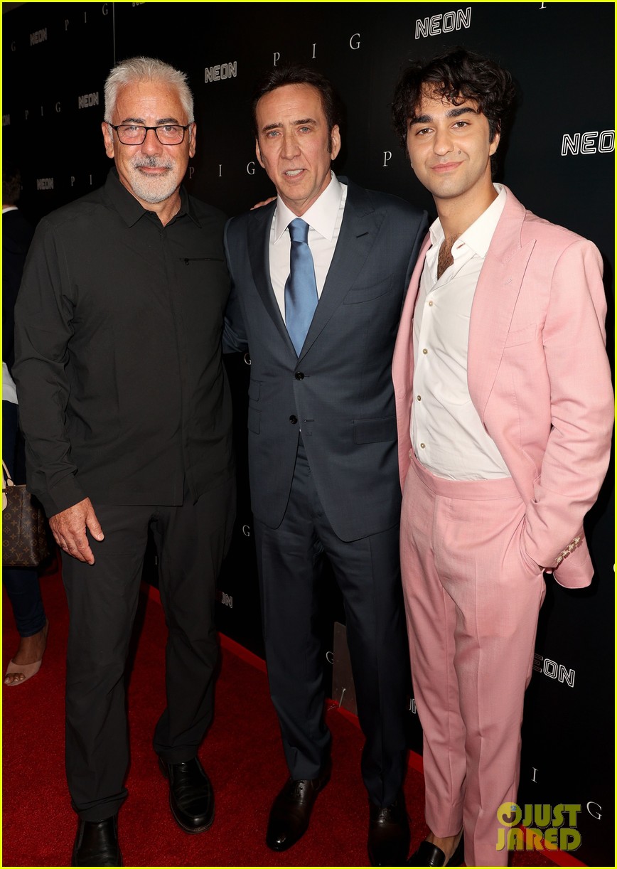 Nicolas Cage Brings New Wife Riko Shibata To 'Pig' Premiere in LA