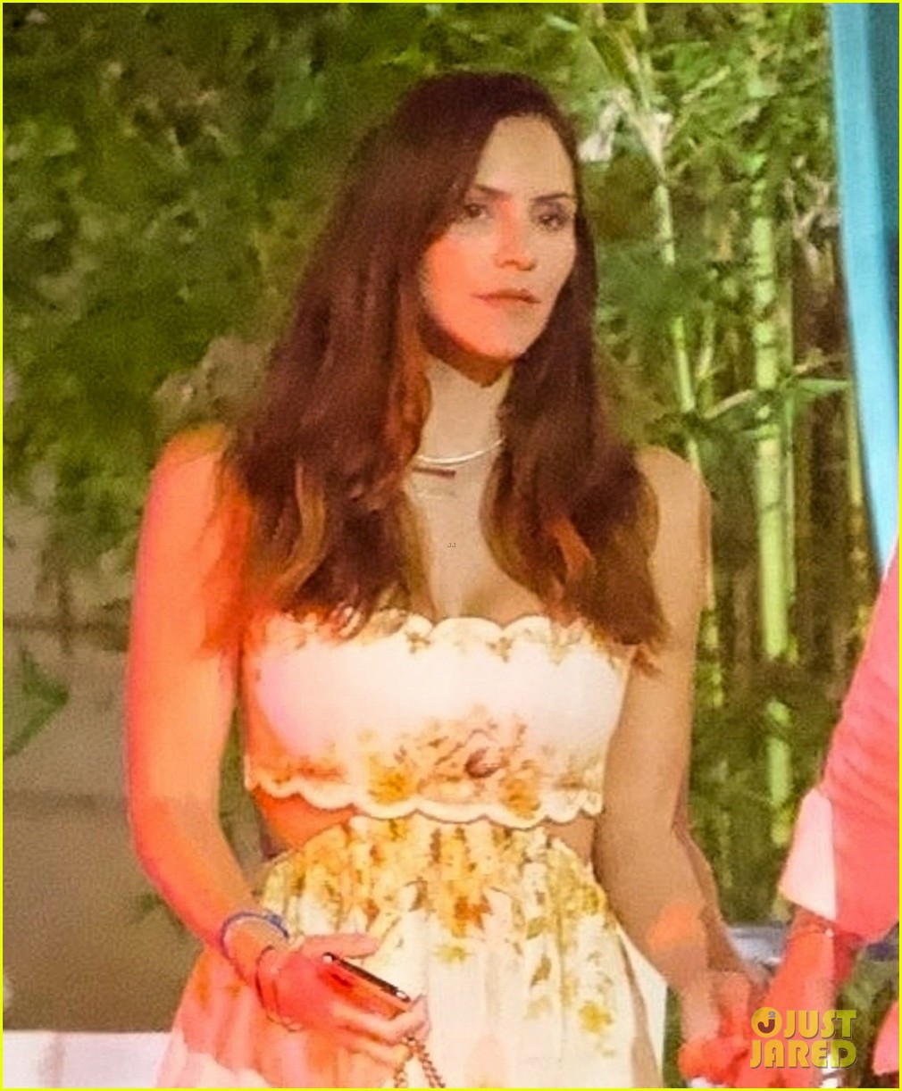Katharine McPhee Gives David Foster a Sweet Kiss After Tuesday Night Dinner Date