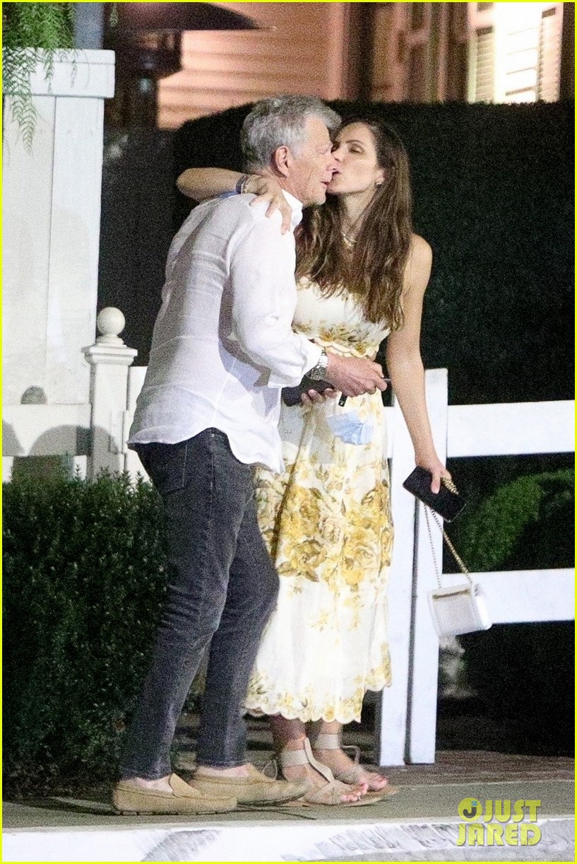Katharine McPhee Gives David Foster a Sweet Kiss After Tuesday Night Dinner Date
