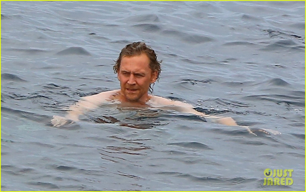 Tom Hiddleston & Former Co-Star Zawe Ashton Share a Kiss in the Ocean on Vacation in Ibiza!