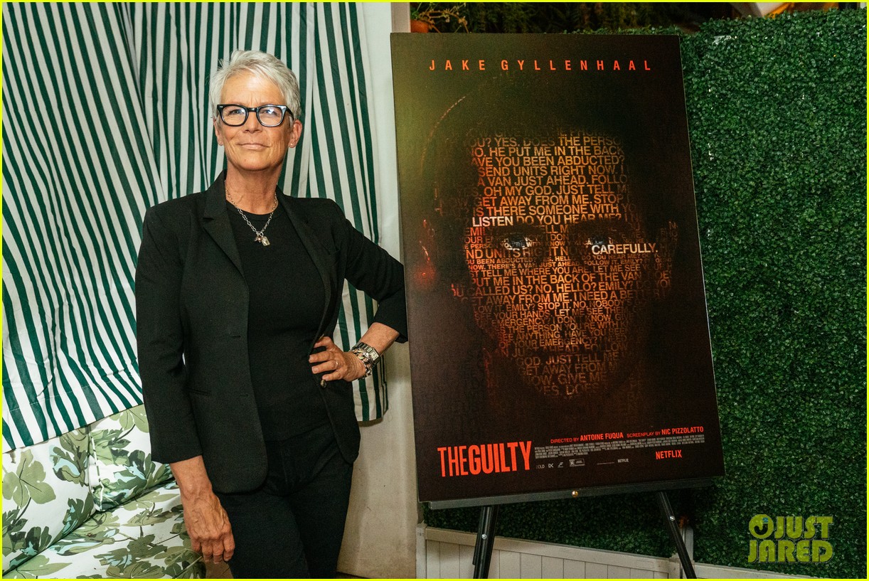 Jamie Lee Curtis Hosts A Panel For Godson Jake Gyllenhaal's New Movie 'The Guilty'