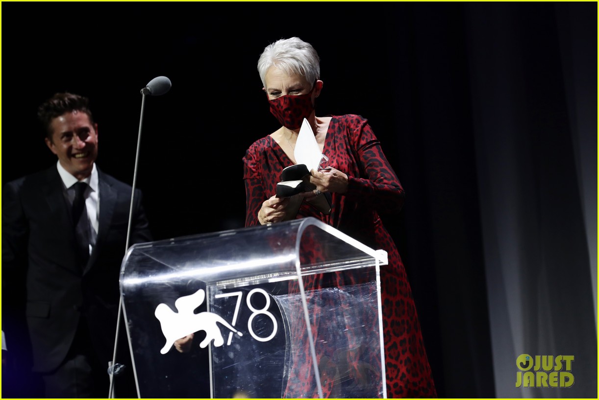 Jamie Lee Curtis Awarded Golden Lion Award During Venice Film Festival 2021