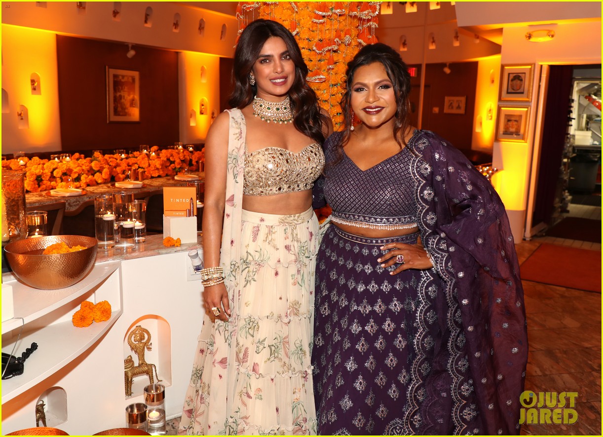 Priyanka Chopra & Mindy Kaling Celebrate South Asian Women at Diwali Dinner!