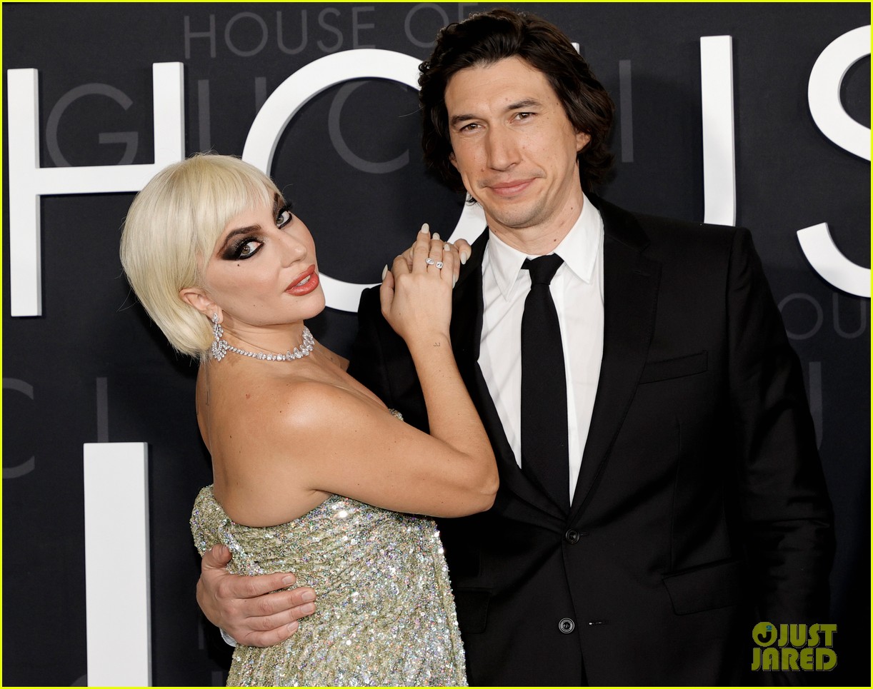 Lady Gaga Sparkles at 'House of Gucci' L.A. Premiere, Playfully Yells at Al Pacino on Red Carpet (Video)