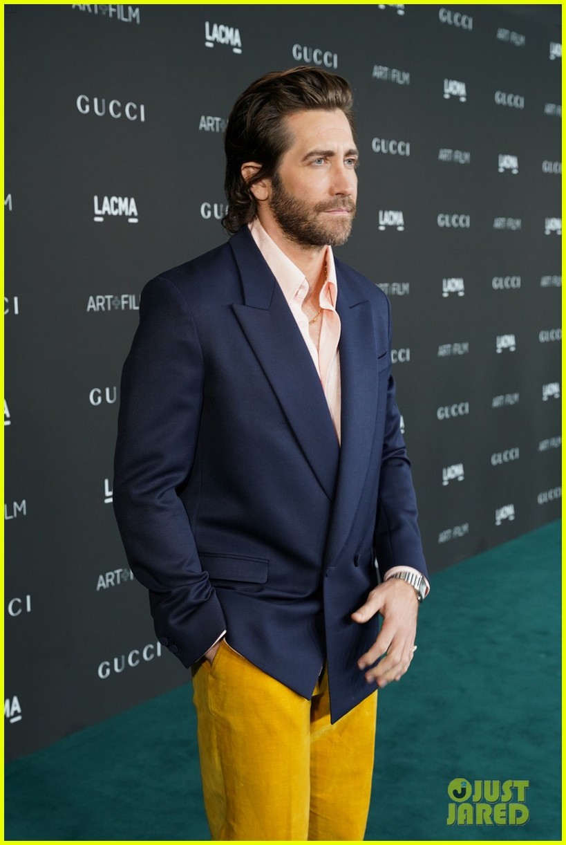 Jake Gyllenhaal Joins Big Sister Maggie at LACMA Gala 2021