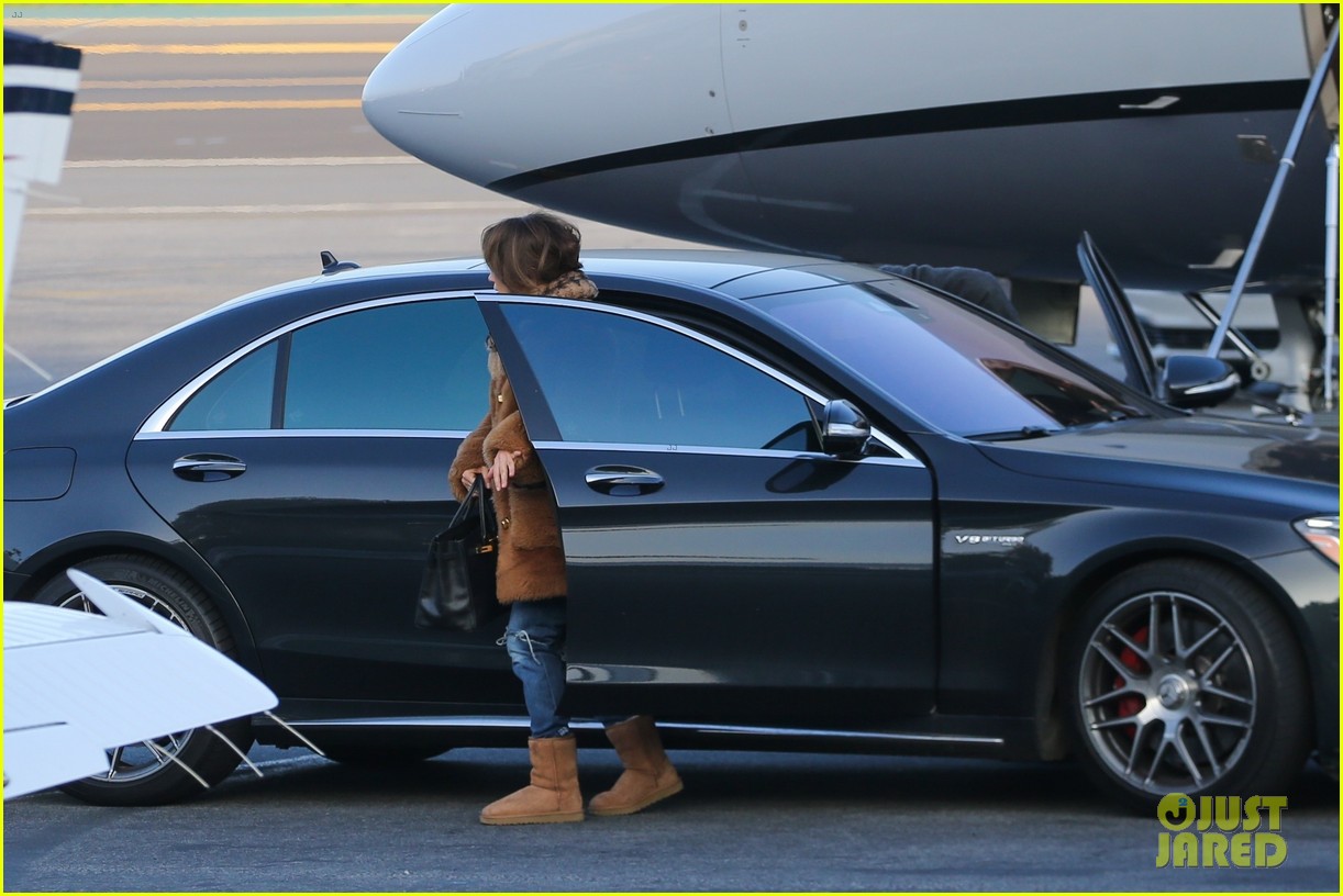 Jennifer Lopez Gets Kisses From Ben Affleck Ahead Of Her Flight Out Of Town