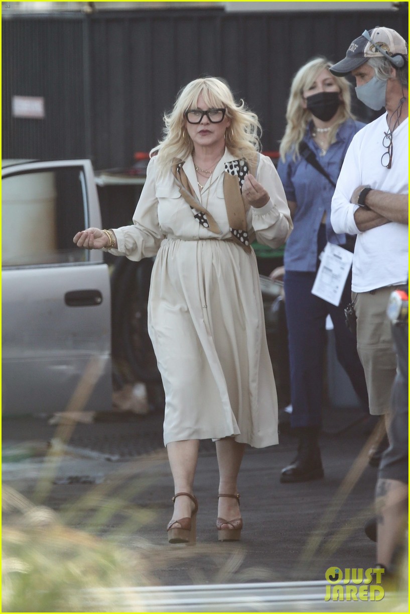 Patricia Arquette Gets Into Character on Set of Apple TV+ Series 'High Desert'