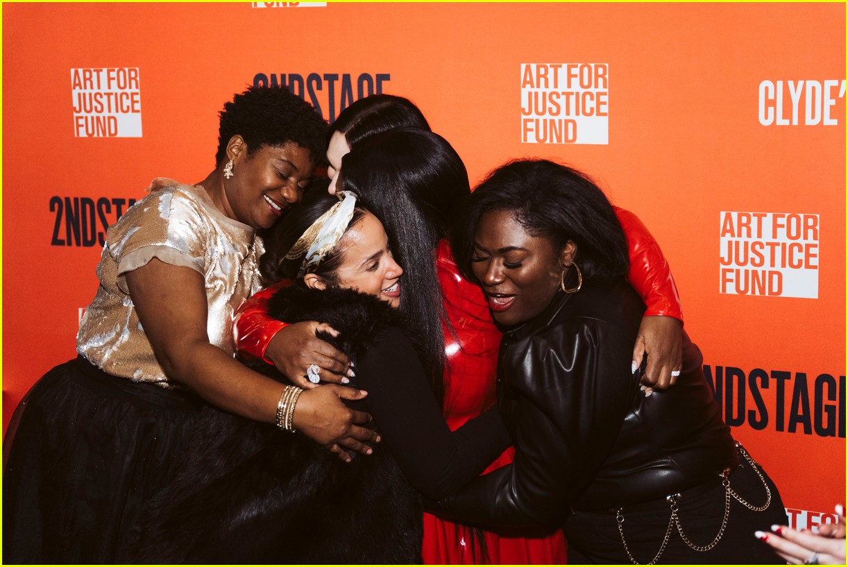 Uzo Aduba Reunites with 'Orange Is the New Black' Stars at Her Broadway Opening for 'Clyde's'