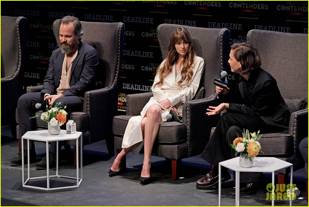 Dakota Johnson Appears at Deadline's Contenders Event, Talks About Trepidation with 'The Lost Daughter' Role