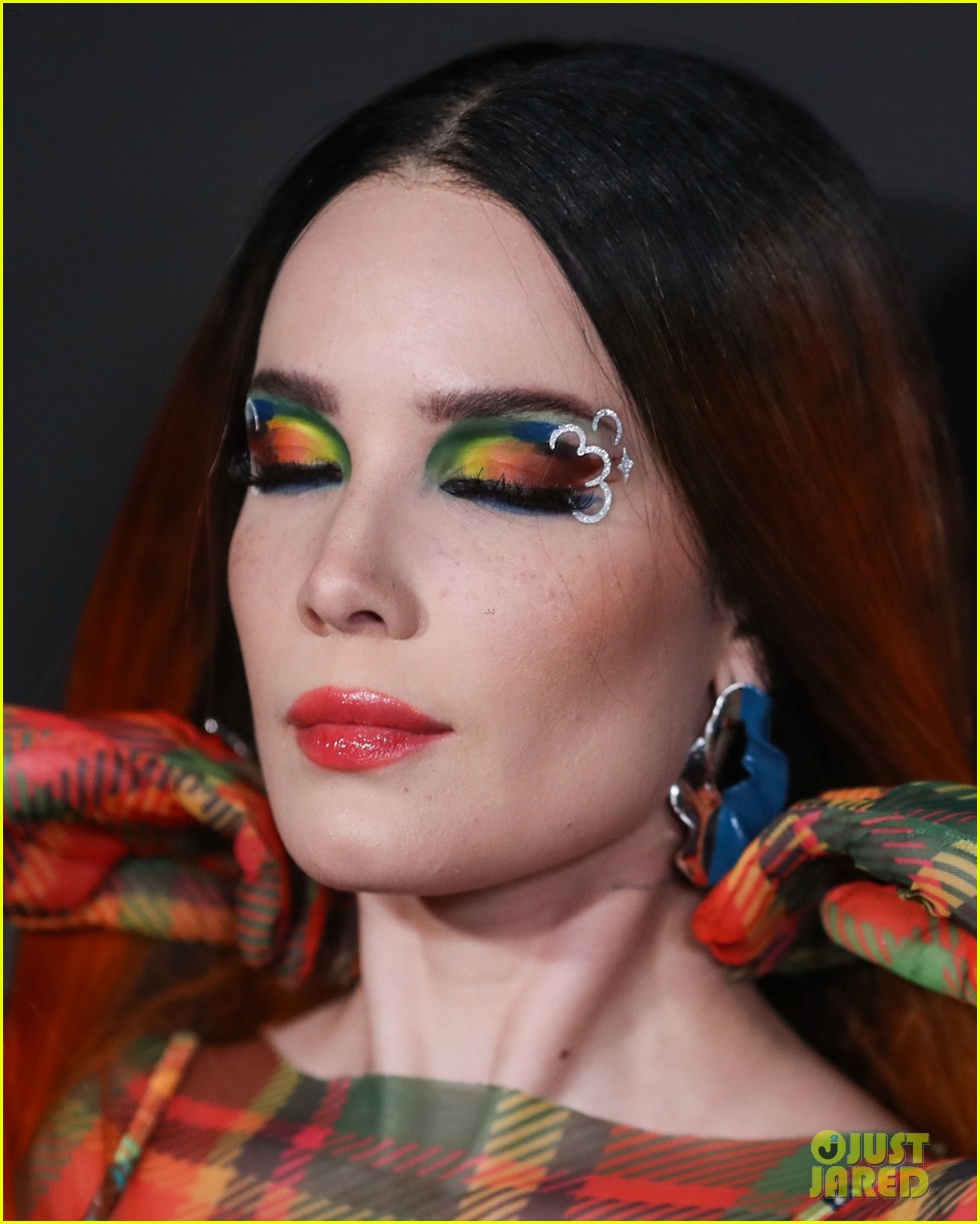 Halsey Wore All The Colors Of The Rainbow To Flip's Grand Launch Event