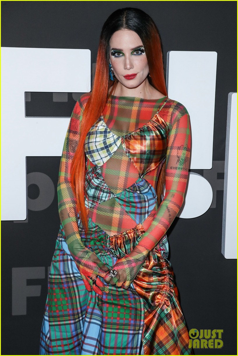 Halsey Wore All The Colors Of The Rainbow To Flip's Grand Launch Event