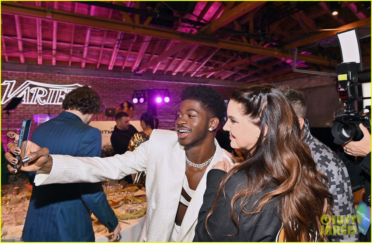 Lil Nas X Had So Many Stars Make a TikTok Video With Him at Variety's Hitmakers Brunch!