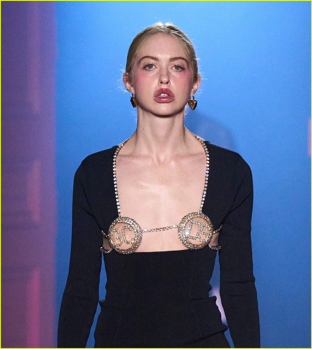 Euphoria's Chloe Cherry Walks the GCDS Runway at Milan Fashion Week