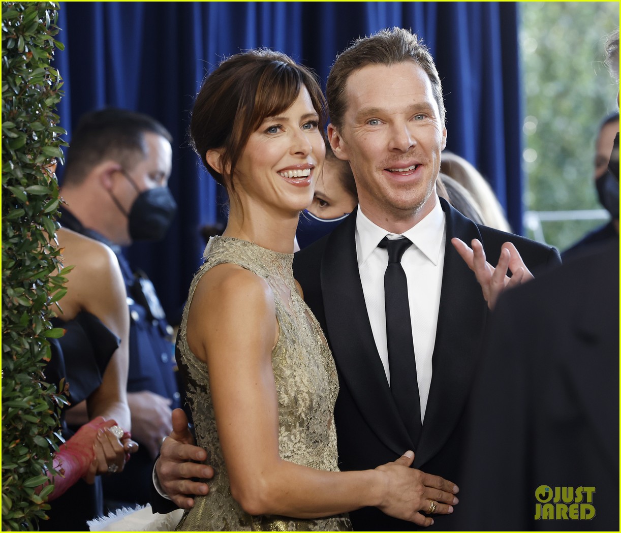 Benedict Cumberbatch & Wife Sophie Hunter Look So Happy at SAG Awards 2022