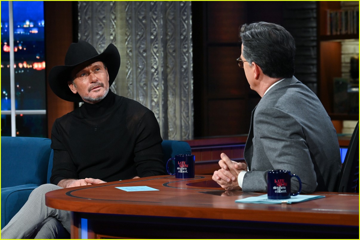 Tim McGraw Did a Flawless Cover of Elton John Just for Stephen Colbert - Watch Now!