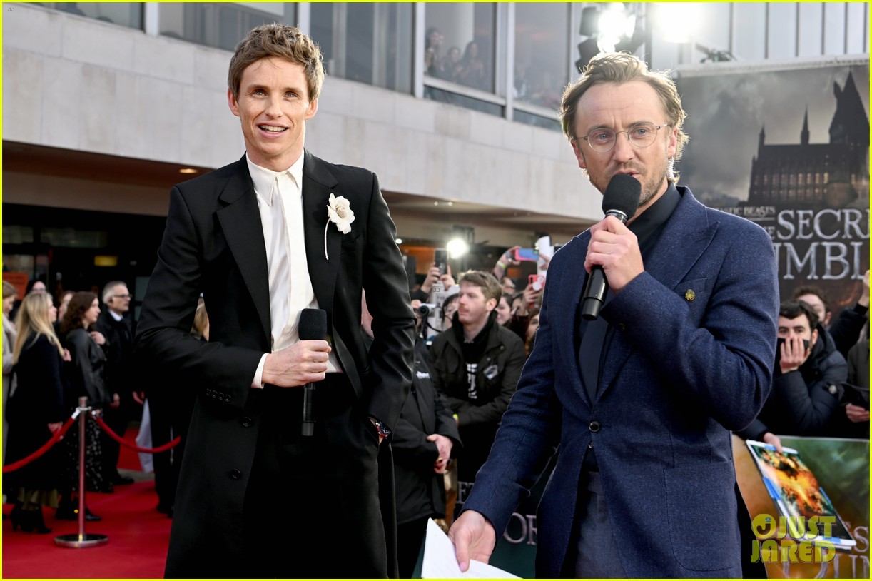 'Fantastic Beasts 3' Cast Attends World Premiere in London, J.K. Rowling Walks Carpet Too