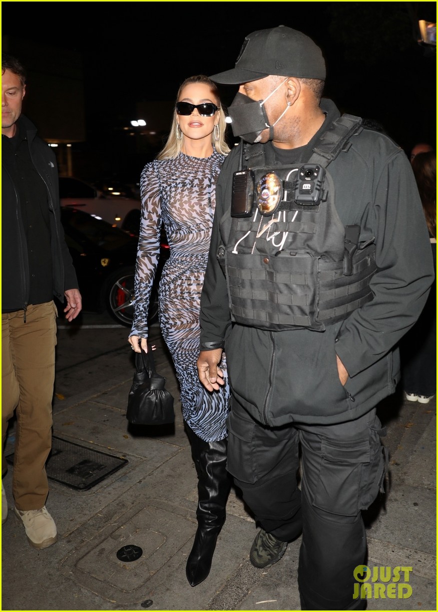 Khloe Kardashian Wears Skin-Tight Dress to Dinner with BFF Khadijah Haqq McCray