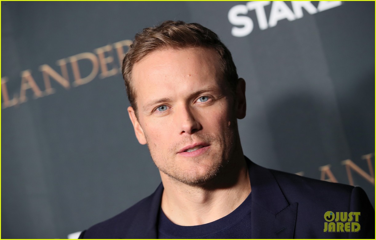 Sam Heughan Reveals What It Was Like Working with Celine Dion on Their New Movie 'Text for You'