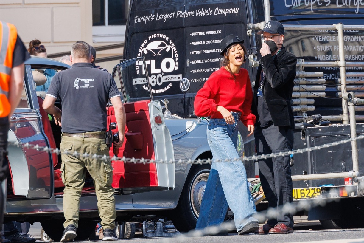 Channing Tatum & Thandiwe Newton Start Filming on 'Magic Mike's Last Dance' In London - See The Pics!