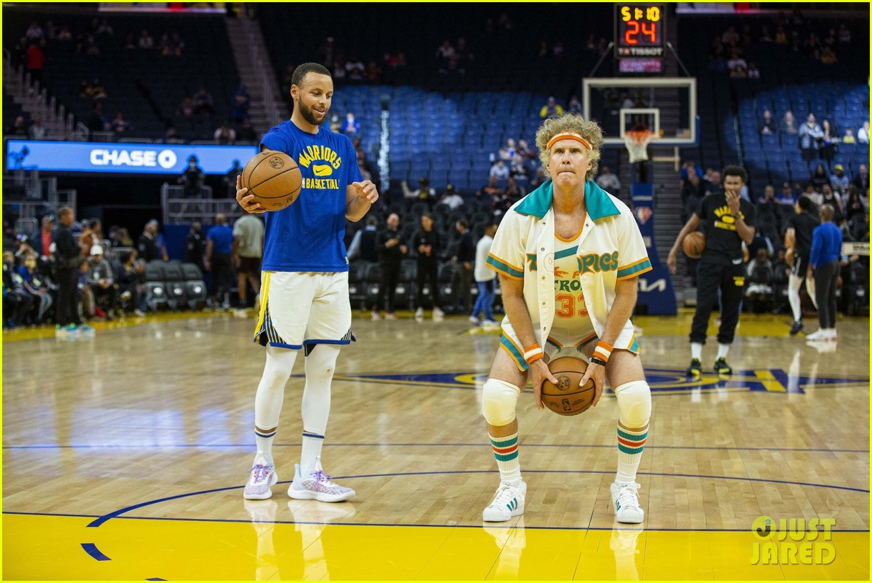 Will Ferrell Brings Back His 'Semi-Pro' Character Jackie Moon for Warriors-Clippers Game!