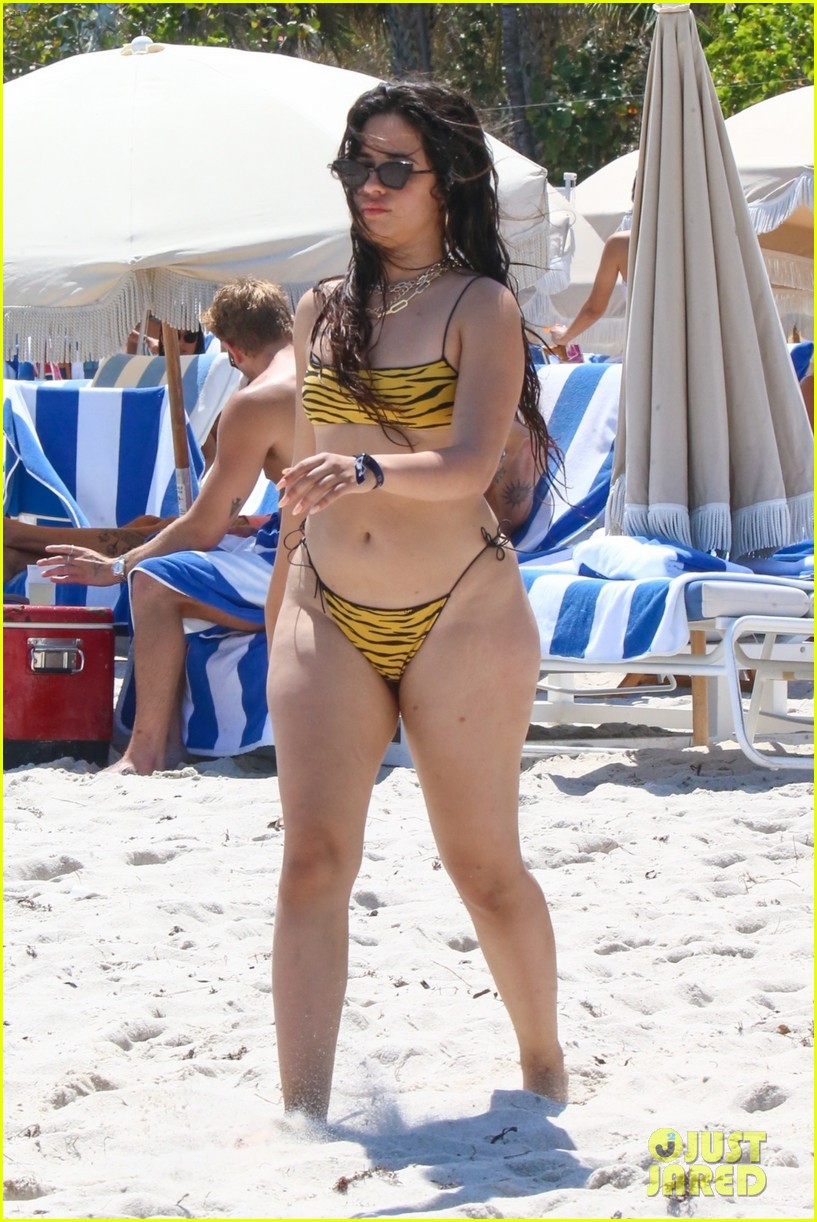 Camila Cabello Soaks Up the Sun in a Bikini at Miami Beach - New Photos!