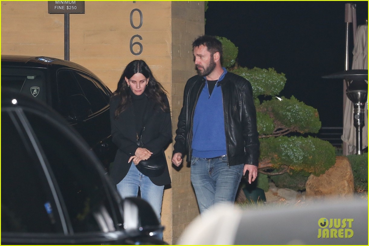 Courteney Cox & Fiance Johnny McDaid Keep Close on Date Night in Malibu