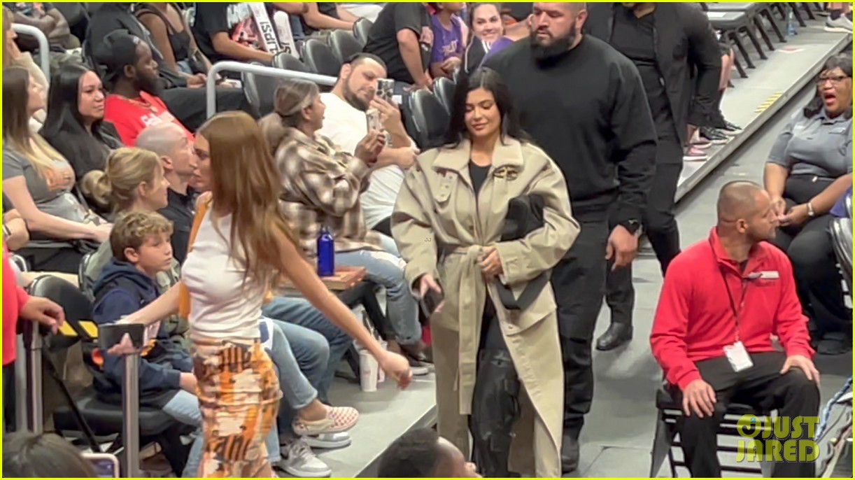 Kendall & Kylie Jenner Sit Courtside at Suns Game to Support Kendall's Boyfriend Devin Booker