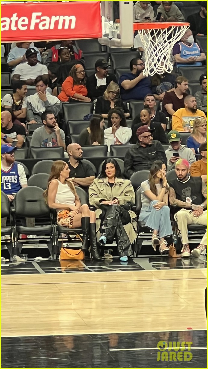 Kendall & Kylie Jenner Sit Courtside at Suns Game to Support Kendall's Boyfriend Devin Booker