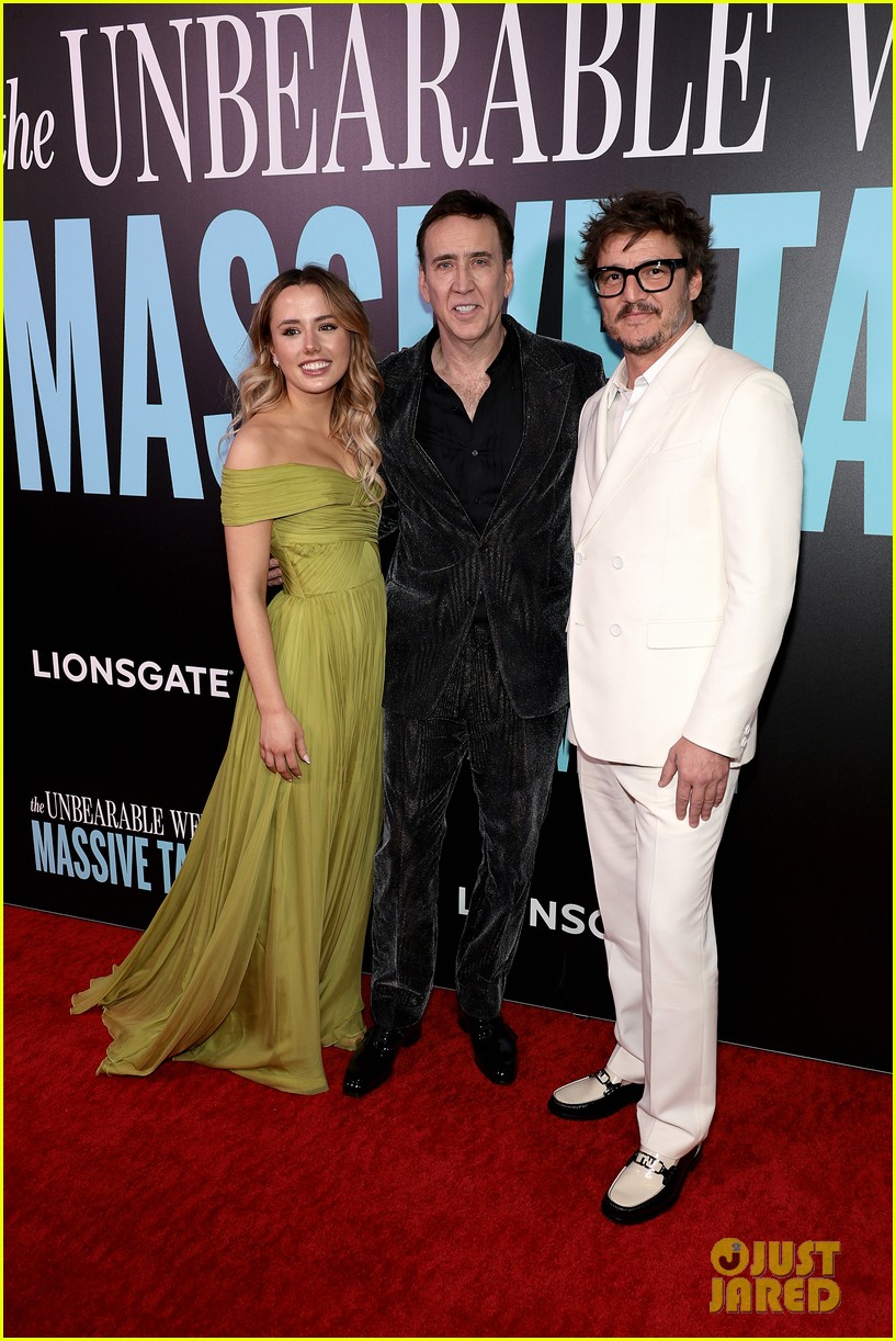 Nicolas Cage Joins Neil Patrick Harris & Pedro Pascal at 'The Unbearable Weight of Massive Talent' Screening in NYC