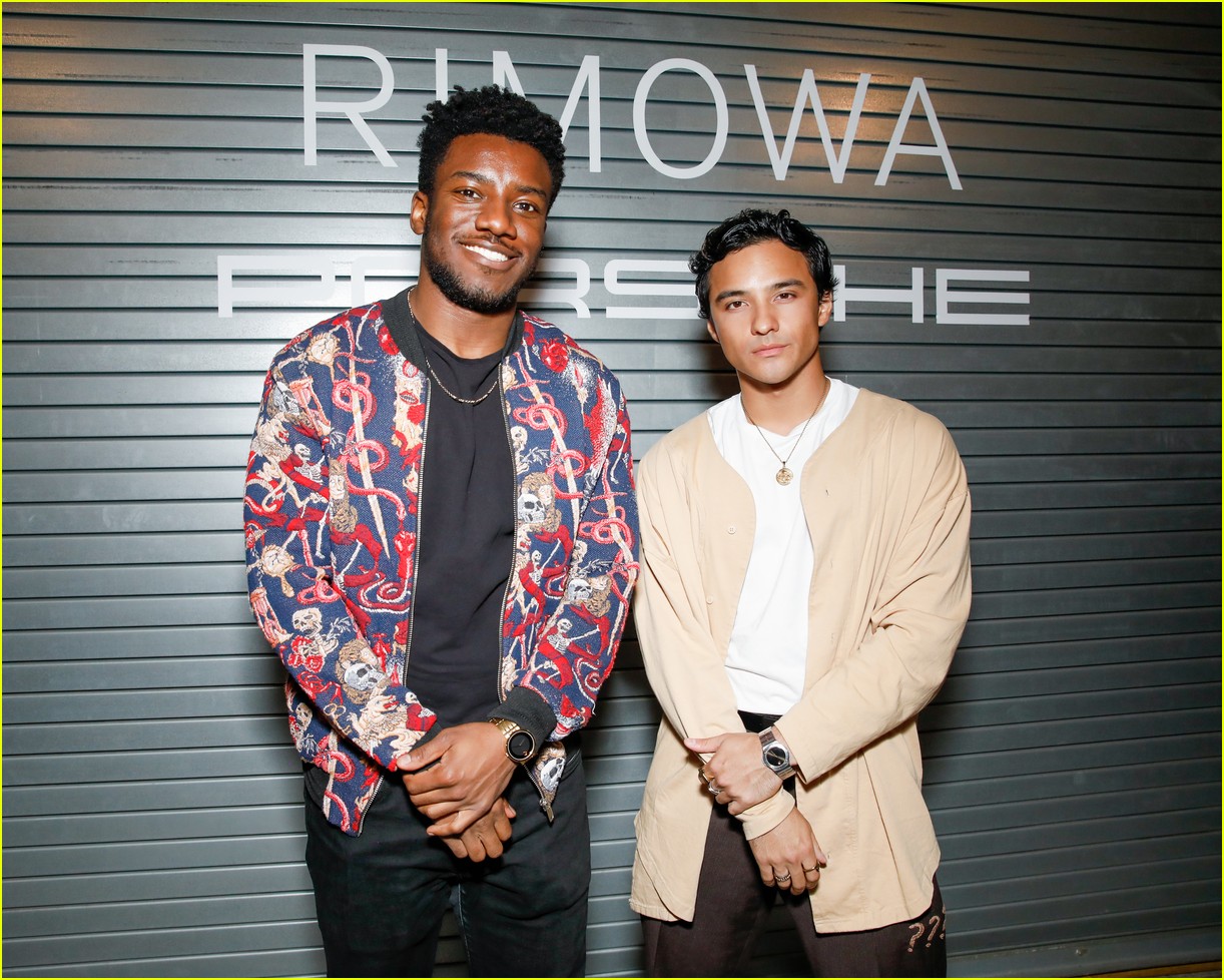 Derek Hough, Ashley Park, Soko & More Attend the Rimowa x Porsche Celebration