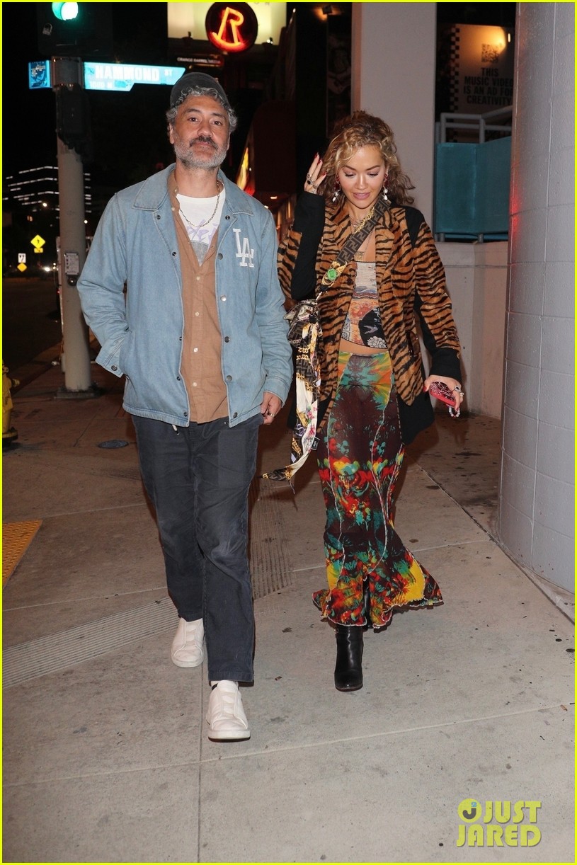 Rita Ora & Taika Waititi Spotted On Date Night at Tiwa Savage Concert