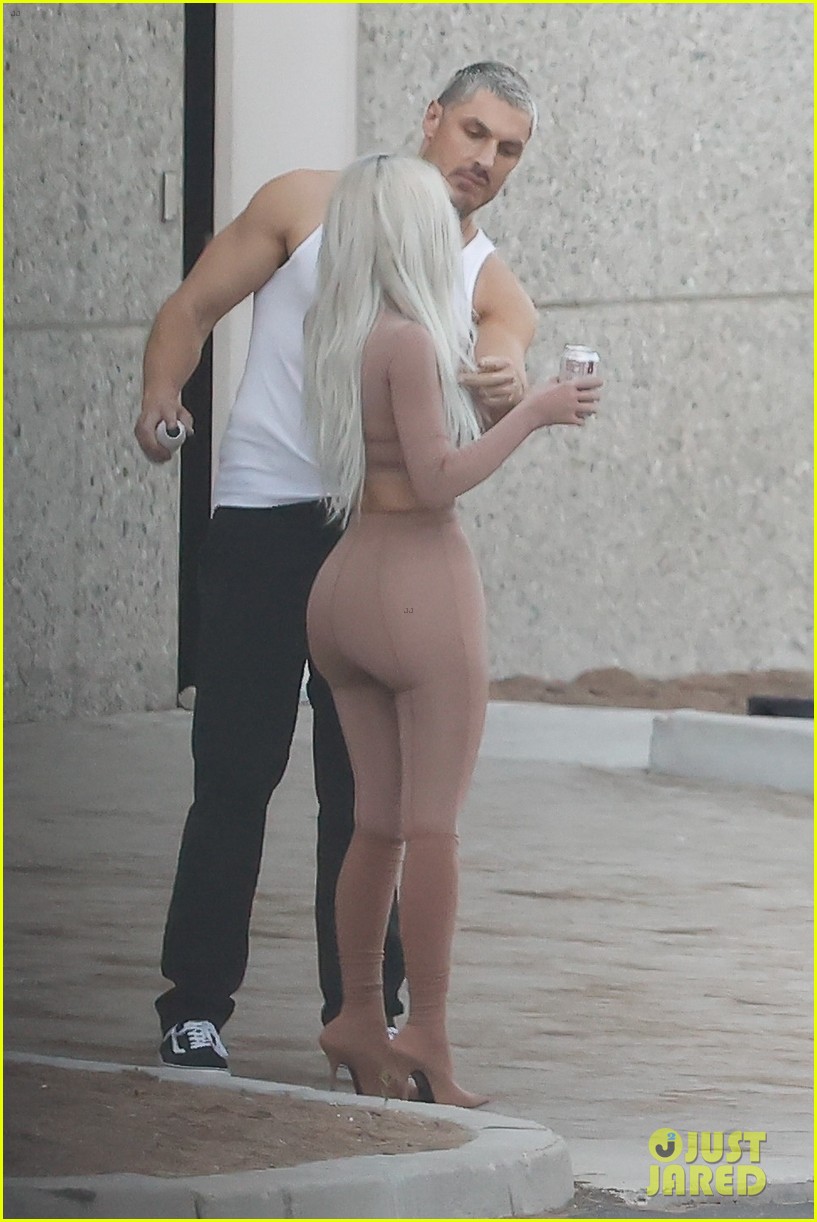 Pete Davidson Visits Kim Kardashian at Photo Shoot & Gets His Hair Done Too!