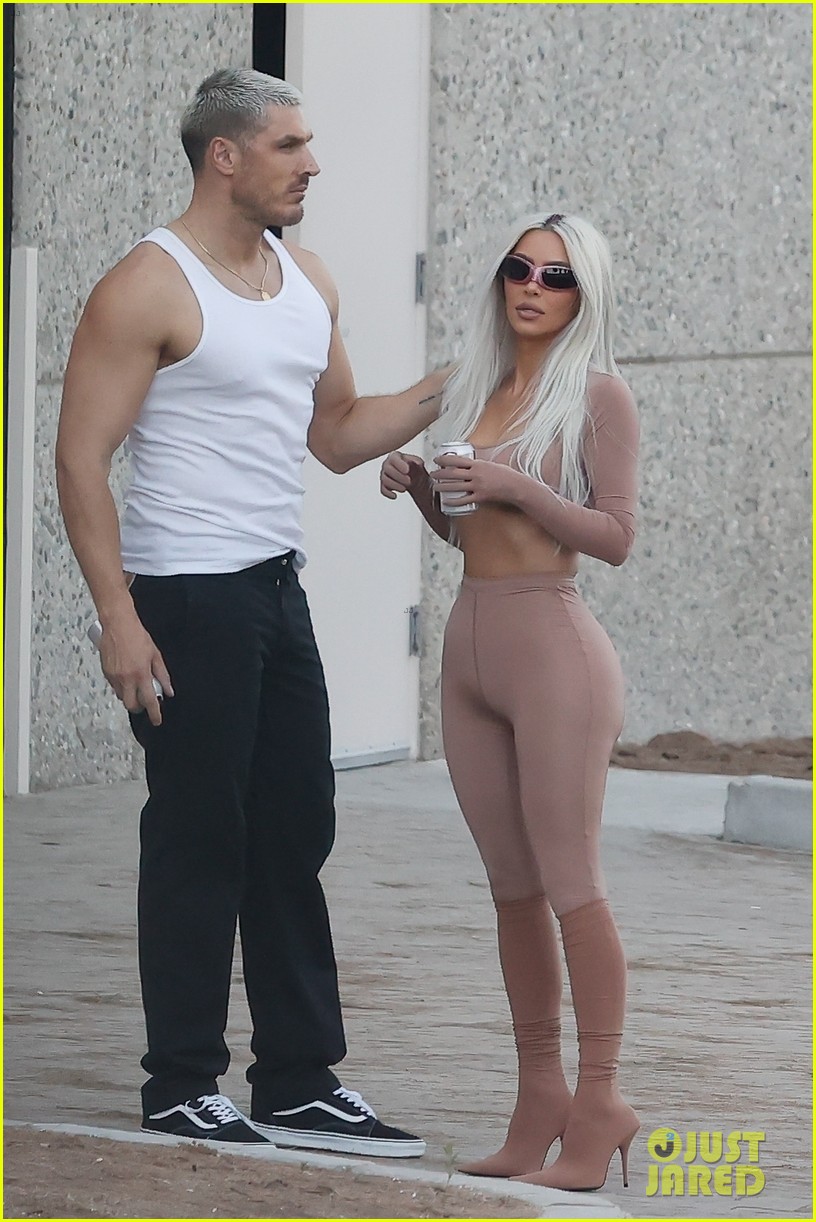 Pete Davidson Visits Kim Kardashian at Photo Shoot & Gets His Hair Done Too!