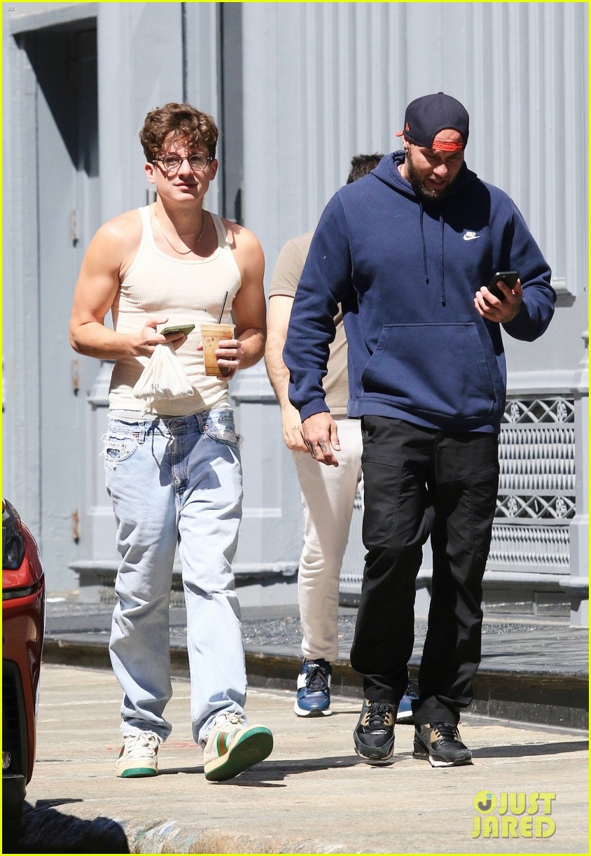 Charlie Puth Wears Tight Tank During Day Out in NYC