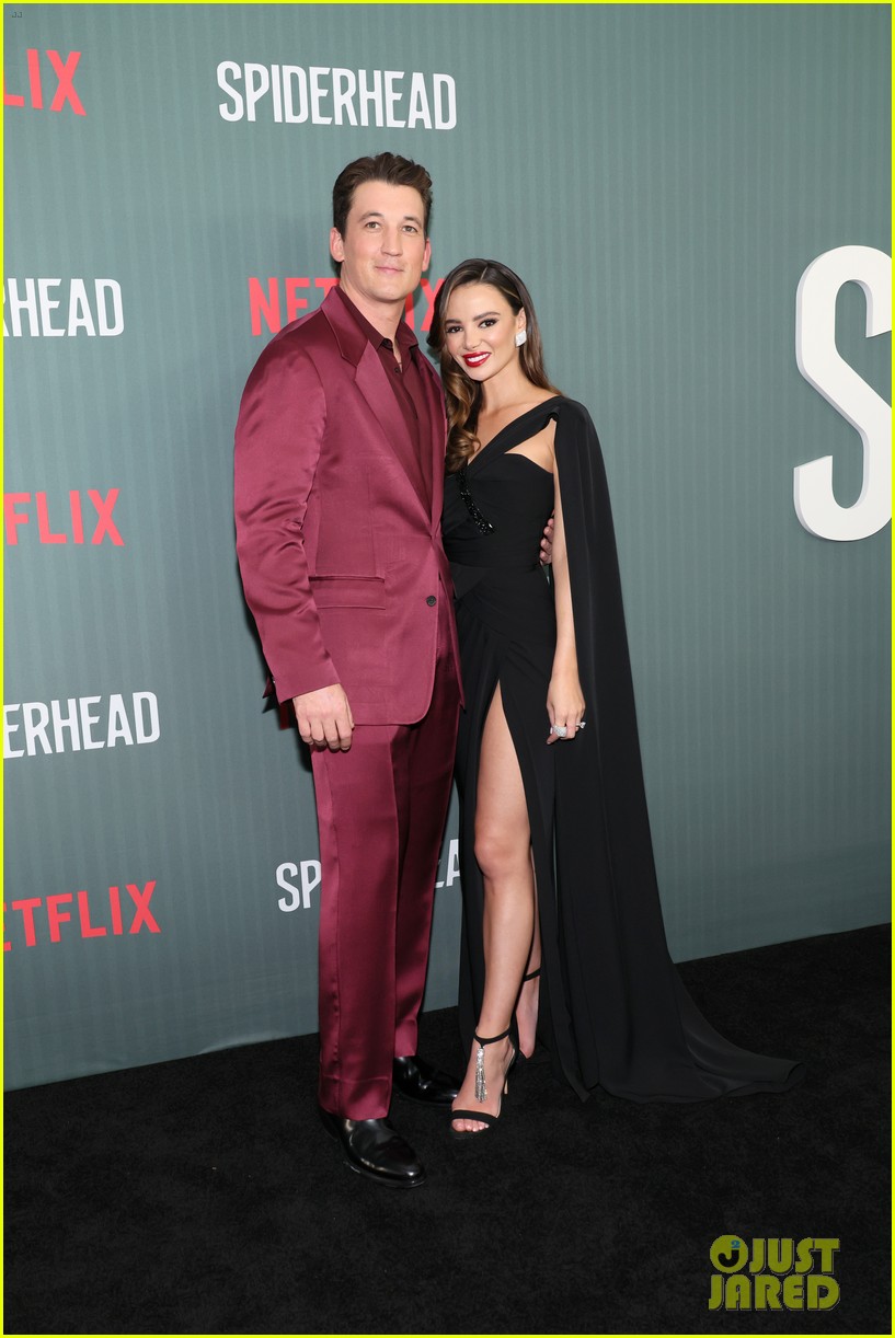 Miles Teller Gets Support from Wife Keleigh Sperry at 'Spiderhead' Screening in NYC